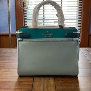 NWT KATE SPADE STACI MEDIUM BAG FROSTED SPEARMINT